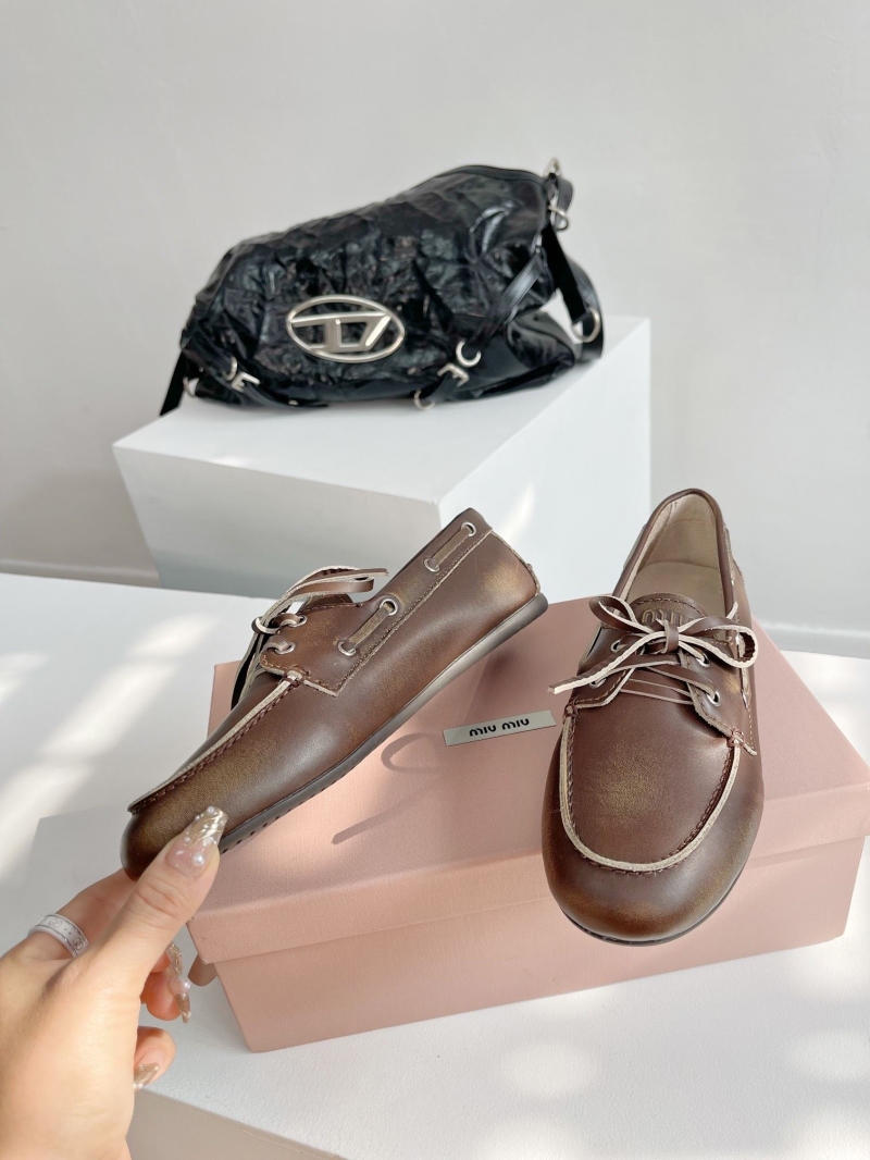 Miu Miu Leather Shoes